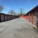 Wide storage aisles in New Market, MD